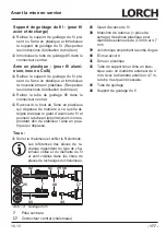 Preview for 177 page of LORCH M-Pro Performance M 200 CuSi Operation Manual