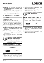 Preview for 187 page of LORCH M-Pro Performance M 200 CuSi Operation Manual