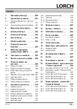 Preview for 199 page of LORCH M-Pro Performance M 200 CuSi Operation Manual