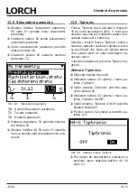 Preview for 214 page of LORCH M-Pro Performance M 200 CuSi Operation Manual