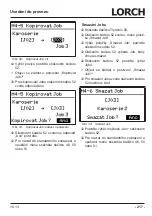 Preview for 217 page of LORCH M-Pro Performance M 200 CuSi Operation Manual