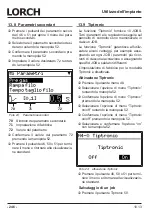 Preview for 246 page of LORCH M-Pro Performance M 200 CuSi Operation Manual