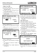 Preview for 249 page of LORCH M-Pro Performance M 200 CuSi Operation Manual