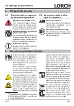 Preview for 265 page of LORCH M-Pro Performance M 200 CuSi Operation Manual