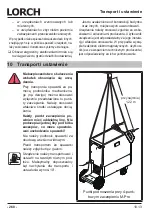 Preview for 268 page of LORCH M-Pro Performance M 200 CuSi Operation Manual