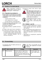 Preview for 286 page of LORCH M-Pro Performance M 200 CuSi Operation Manual