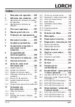 Preview for 295 page of LORCH M-Pro Performance M 200 CuSi Operation Manual