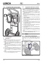 Preview for 24 page of LORCH Maxi Trolley Operation Manual