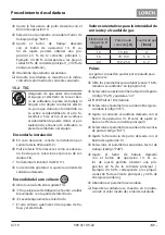 Preview for 53 page of LORCH MicorStick 180 ControlPro Operation Manual