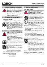 Preview for 6 page of LORCH MobilePower 1 Operation Manual