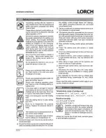 Preview for 5 page of LORCH MX 350 EU Operation Manual