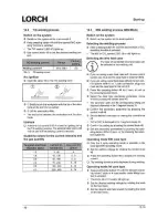 Preview for 12 page of LORCH MX 350 EU Operation Manual