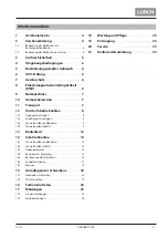 Preview for 3 page of LORCH T 180 AC BasicPlus Operation Manual