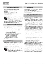 Preview for 6 page of LORCH T 180 AC BasicPlus Operation Manual