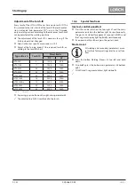 Preview for 41 page of LORCH T 180 AC BasicPlus Operation Manual