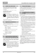 Preview for 54 page of LORCH T 180 AC BasicPlus Operation Manual