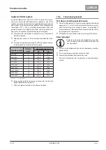 Preview for 65 page of LORCH T 180 AC BasicPlus Operation Manual