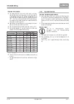 Preview for 89 page of LORCH T 180 AC BasicPlus Operation Manual