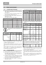 Preview for 110 page of LORCH T 180 AC BasicPlus Operation Manual