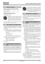 Preview for 126 page of LORCH T 180 AC BasicPlus Operation Manual