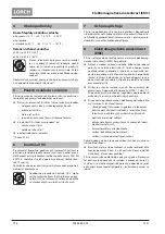 Preview for 198 page of LORCH T 180 AC BasicPlus Operation Manual