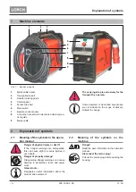 Предварительный просмотр 4 страницы LORCH X 350 Operation Manual