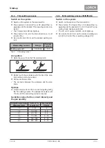 Preview for 13 page of LORCH X 350 Operation Manual