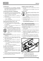 Preview for 16 page of LORCH X 350 Operation Manual