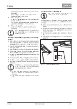 Preview for 17 page of LORCH X 350 Operation Manual