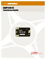 Lord MicroStrain 3DM-CV5-15 User Manual предпросмотр