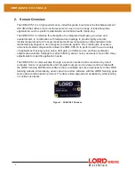 Предварительный просмотр 6 страницы Lord MicroStrain 3DM-CX5-10 User Manual