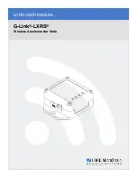 Lord MicroStrain G-Link-LXRS User Manual предпросмотр