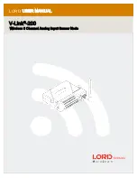 LORD V-Link-200 User Manual предпросмотр