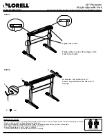 Предварительный просмотр 3 страницы Lorell 16202 Assembly Instructions Manual