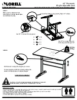 Предварительный просмотр 4 страницы Lorell 16202 Assembly Instructions Manual