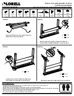 Предварительный просмотр 6 страницы Lorell 16202 Assembly Instructions Manual