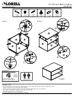 Lorell 16214 Assembly Instructions предпросмотр