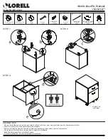 Lorell 16216 Assembly Instructions предпросмотр