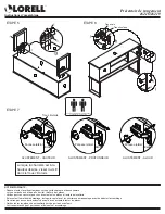 Предварительный просмотр 4 страницы Lorell 16218 Assembly Instructions Manual