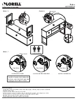 Предварительный просмотр 6 страницы Lorell 16218 Assembly Instructions Manual