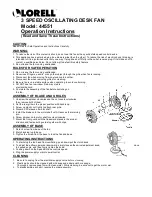 Lorell 44551 Operating Instructions предпросмотр