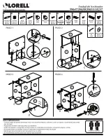 Предварительный просмотр 5 страницы Lorell 59647 Assembly Instructions Manual