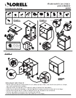 Предварительный просмотр 2 страницы Lorell 60268 Assembly Instructions