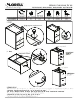 Preview for 2 page of Lorell 69603 Assembly Instructions