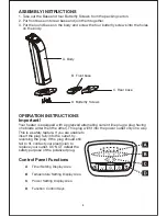 Предварительный просмотр 3 страницы Lorell LLR33559 Owner'S Manual