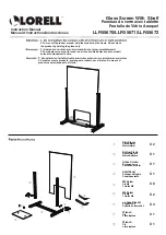 Preview for 1 page of Lorell LLR55670 Instruction Manual