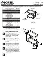 Lorell LLR59689 Assembly Instructions предпросмотр