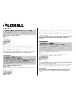 Предварительный просмотр 2 страницы Lorell LLR68557 Assembly Instructions