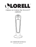 Предварительный просмотр 11 страницы Lorell LLR84161 Instructions For Use Manual