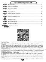 Preview for 2 page of Lorelli 10280170001 Manual Instruction